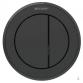 Geberit Omega10 Remote trykknap til pladevæg easy-to-clean-belagt - Mat sort/sort