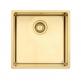Lavabo Kubus 400 Soft kkkenvask - Messing (brstet)
