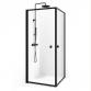 Casse New York firkantet niche m/sort ramme - 78*78 cm