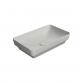 GSI Pura 60 fritstende bowlevask - Firkantet - Uden overlb - Cenere