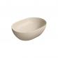GSI Pura 50 oval fritstende bowlevask - Uden hanehul - Creta