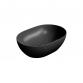 GSI Pura 50 oval fritstende bowlevask - Uden hanehul - Ardesia