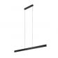 Cass�e Linea line�r pendellampe 180 cm - Mat sort