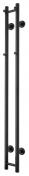 TVS Eldo 2 hndkldetrrer m/timer - 14x140 cm - Sort