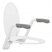 Pressalit TMA 2 armst�tte inkl. s�de til montering p� toilet