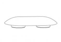 Pressalit Buffe, oval, gr�