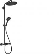 Hansgrohe Croma Select S komplet brusesystem EcoSmart - Mat sort