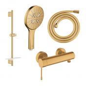 Grohe Rainshower SmartActive komplet brusesystem - 600 mm - B�rstet cool sunrise