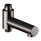 Damixa Iris svingtud til termostat m/omskifter - B�rstet grafitgr�