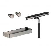 Damixa Zen pakke til bruseren - B�rstet grafitgr�