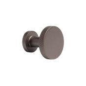 Cassøe Crystal Cut knopgreb eller krog - Mat bronze