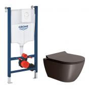 GSI Pura Bistro 50 toiletpakke inkl. sæde m. softclose, cisterne og hvid betjening