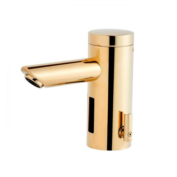 Cassøe Conti+ Lino L10 berøringsfrit håndvaskarmatur m/batteri - Blank messing Cassøe Conti+ Lino L10 berøringsfrit håndvaskarmatur m/batteri - Blank messing