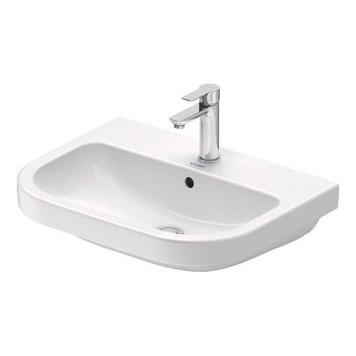 Duravit D-code 60 håndvask t/væg - 1 hanehul Duravit D-code 60 håndvask t/væg - 1 hanehul