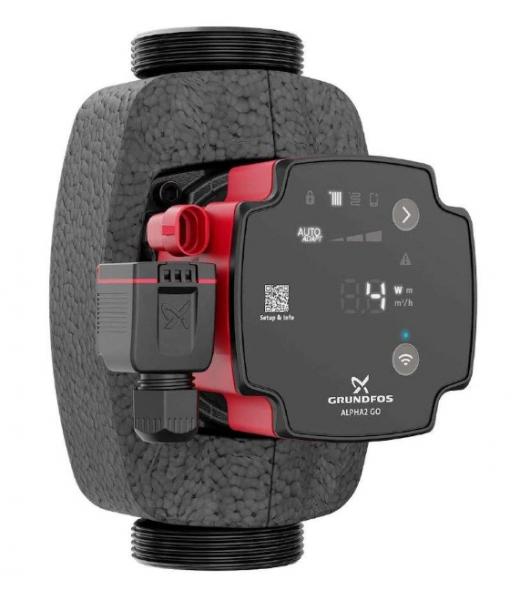 Grundfos ALPHA2 GO cirkulationspumpe 25-40 - 180 mm