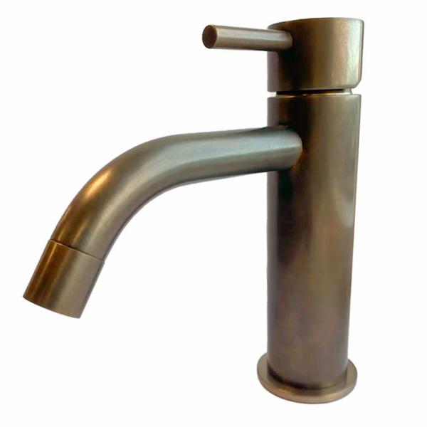 Lavabo Mira 040 h&aring;ndvaskarmatur - Bruneret massiv messing