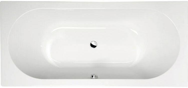 Royal Viva Box badekar t/indbygning - 175 x 80 - 2 ryglæn