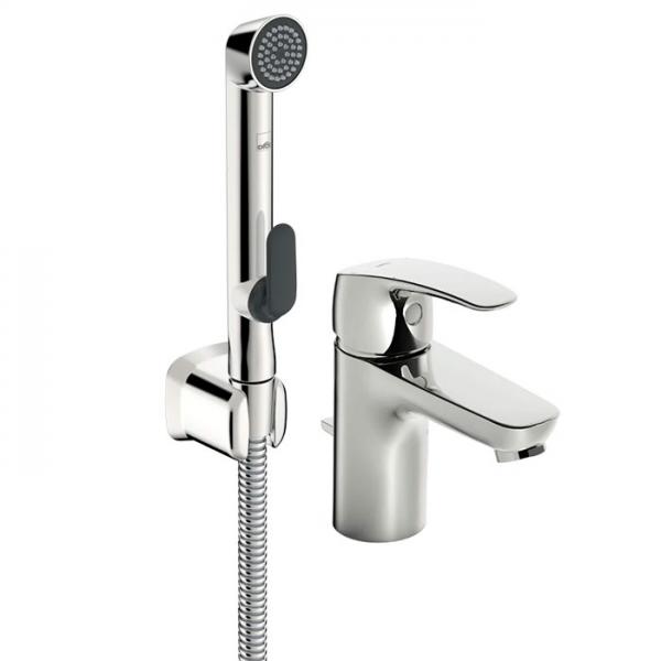 Oras Safira 1008F h&aring;ndvaskarmatur m/Bidetta h&aring;ndbruser og l&oslash;ft-op ventil - Krom