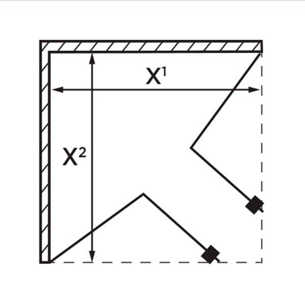 Str&oslash;mberg Noma 110 bruseniche m/folded&oslash;re - Skr&aelig;ddersyet - Mat sort