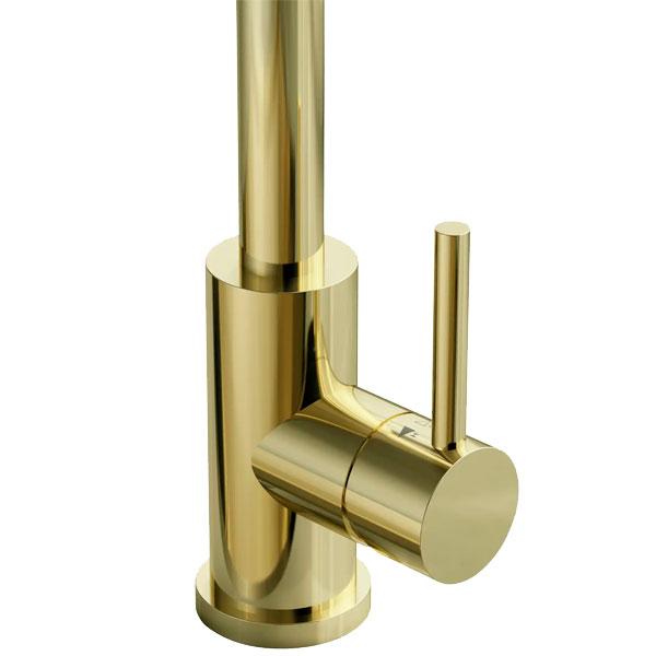 Lavabo Kubus 140 RS Round køkkenarmatur - Messing PVD Lavabo Kubus 140 RS Round køkkenarmatur - Messing PVD