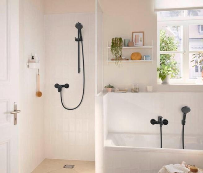 Hansgrohe Rebris S armatur til kar/brus - Mat sort