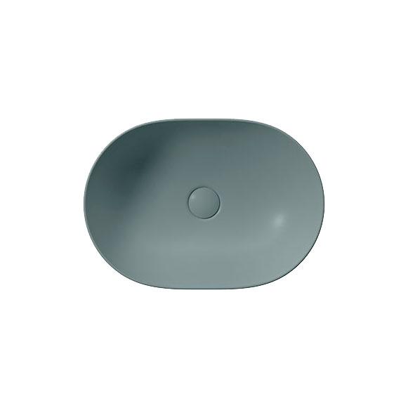 GSI Pura 50 oval fritstående bowlevask - Uden hanehul - Agave