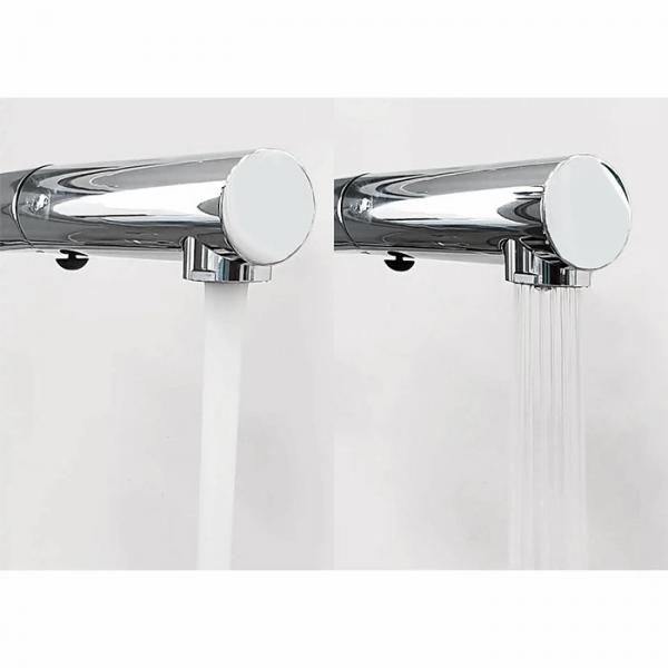 Lavabo Kubus 040 k&oslash;kkenarmatur m/udtr&aelig;k - Messing natur