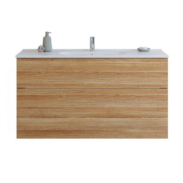 Dansani Luna 121 m&oslash;bels&aelig;t m/Kantate vask, h&oslash;j skuffe og indretning - Varm eg